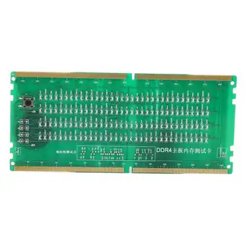 Kompiuterio Atmintyje Testeris PCB Medžiagų Priekį, Atbulas Turimas kompiuterines DDR4 Atminties Testeris su LED PC