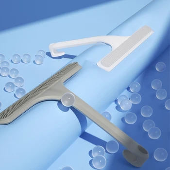 Waterblade - Cleaner Dušo antgalis langams Cleaner Vonios kambarys, Automobilių Langų Valymo Valytuvas Grandiklis, Silikoninis Valytuvas Vandens Peilis