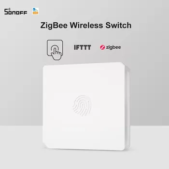 SONOFF SNZB-01 Mini Zigbee Bevielio ryšio Jungiklis Dviejų Būdas Kontroliuoti Šviesos Jungiklio, Smart Home Dirba su eWeLink APP SONOFF Zigbee Tiltas