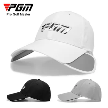PGM Vyrų Golfo Skrybėlę Visą veidą nuo Saulės Sun Skrybėlės Ištraukiamas Kraštų Kvėpuojantis Lauko Sporto Golf Žvejybos Reguliuojamas Beisbolo kepuraitę