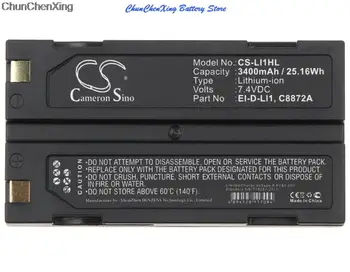 CS 3400mAh Baterija MSR-1821J/1-H BCI Capnocheck II Capnograph Pulsas