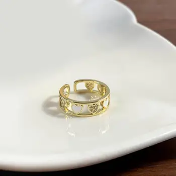Šalis Žiedas Tuščiaviduriai Dizaino Ponios Žiedas Kūrybinės Meilės Dizaino Papuošalų Žiedas