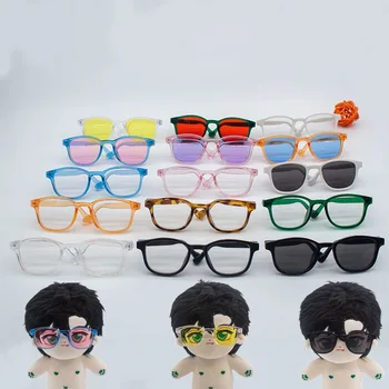 20cm medvilnės lėlės akiniai ir akiniai nuo saulės lėlės priedai