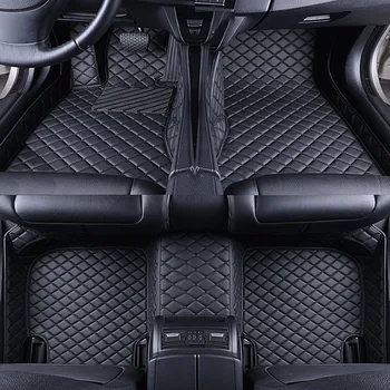 Custom Odos Automobilio Grindų Kilimėliai Skoda Octavia 2015-2021 Priedai Tapete Automotivo Para Mor Kos Stiliaus Interjeras