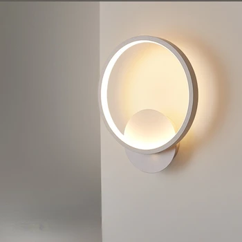 Modernus Minimalistinis Naktiniai staleliai, Lempa Sienos Lempos LED Sienos Lempos Miegamajame Šviesos Lempos į Kambarį Koridoriaus Sienos Lempos Šviesa