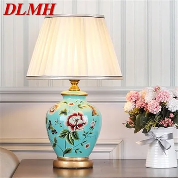 DLMH Keramikos Stalo Lempos, Vario Modernūs, Prabangūs Modelis Stalas Šviesos diodų (LED) Besjdes Namų Miegamasis