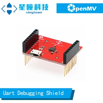 SingTown OpenMV Uart Derinimo Shield Originali CP2104 - Uart USB Modulis Taikomos OpenMV4 Cam H7 Plius / OpenMV3 4 Cam M7 H7