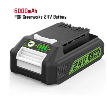 Pakeitimo Greenworks 24V 6.0 Ah Baterijos BAG708.29842 Ličio Baterija Suderinama su 20352 22232 24V Greenworks Baterija, Įrankiai