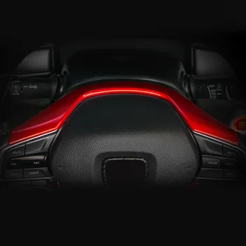 ABS Anglies Pluošto Stiliaus Interjeras Vairas Skydelio Dangtelį Apsaugos TrimFor Honda H-RV Vezel 2021 2022
