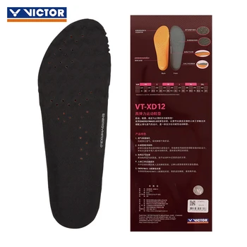 Batų vidpadžio Naujas 2023 originalus Victor Vyrai moterys pagalvėlė Badmintono veikia Sporto Sportbačiai įkrovos vidpadis VT-XD12