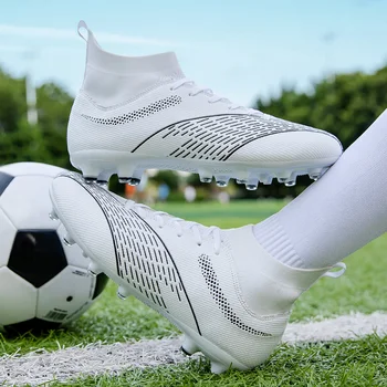Vyrų Aukštos Viršutinio AG Futbolo Batai, Dirbtinės Žolės Žemės Futbolo Bateliai Aukštos Kokybės Futbolo Batai, Futbolo Footwears