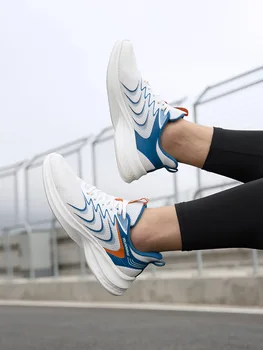 361 Laipsnių sportbačiai vyrai moterų bėgimo bateliai pėsčiomis sneaker pagalvėlė elastingumą vyrų sporto batų akių 672132240