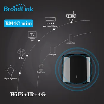 Broadlink Bestcon RM4C Mini Smart Home 4G WiFi IR Automatikos Pažangi Nuotolinio valdymo pultelis Suderinamas Su 
