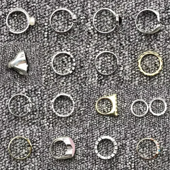 Aukštos kokybės 925 sterlingas sidabro papuošalai TOUSES Naujas produktas, blizga net raudona moterų žiedas vestuvės moterų papuošalai dovana