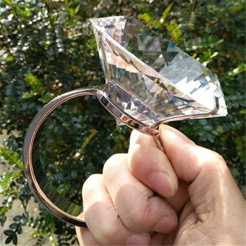 Šalies Naudai Kūrybos Kristalų Big Diamond Vestuvių Dovana Pasiūlymo Pasiūlymo Valentino Dieną Išpažinties Duoti Draugei Gimtadienio Dovana
