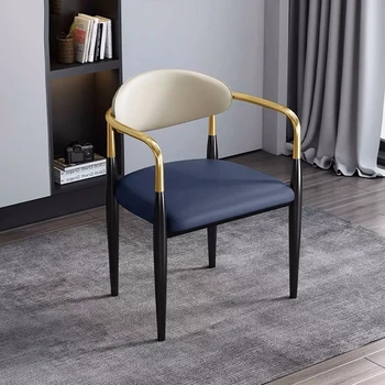 Prabanga Šiaurės Valgomojo Kėdės Juodos Kojos Alkūnės Paramos Dizaineris Porankiai, Kėdės Vieno Papietauti Meubles De Salonas Buitinių Essentials