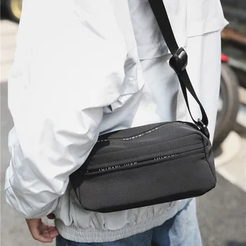 Geros kokybės nailono audinio krepšys vyrų mados maišelį laisvalaikio kuprinė Gatvės tendencija Japonijos vieno peties maišas