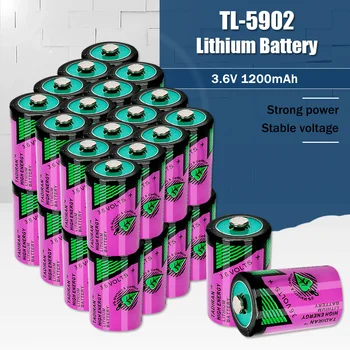 50PCS 3,6 V TADIRAN TL-5902 ER14250 LS14250 SL350 Pakeitimo Li-Ion Baterija PLC CNC Staklių Vandens Skaitiklis Jutiklinis Ekranas