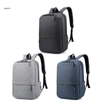X7YA Didelės Talpos Nešiojamas Kuprinės Mokykla Bookbag su USB Įkrovimo lizdas Vyrų Daypack