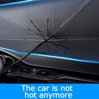 Automobilių skėtį nuo saulės, automobilio saulės, skėtis nuo saulės šilumos izoliacija automobilio priekinis stiklas skėtį nuo saulės veidrodėliai naujas produktas