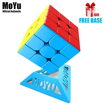 MoYu 3x3x3 Meilong Magic Cube Stickerless Kubo Galvosūkį Profesinės Greitis Kubeliai Švietimo Stalas Žaislai Studentų Dovana
