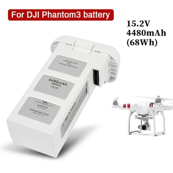 NEUE 15,2 V 4480mAh Drone Batterie für DJI Phantom 3 SE Intelligente Flug Li-Po Batterie Profesinį Standartą RC Drone Zubehör