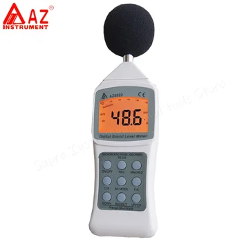 AZ8922 Skaitmeninio Garso triukšmo Lygio Matuoklis matuoklis nešiojamasis garso decibelų matuoklis triukšmo testeris AZ-8922