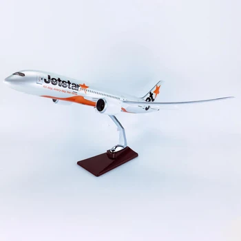 43 Cm 1: 130 Masto Jetstar Airlines B787-8 ABS Medžiagos Imitavimo Modelio Orlaivių Suvenyrų Papuošalai Dovana Ekranas Kolekcija
