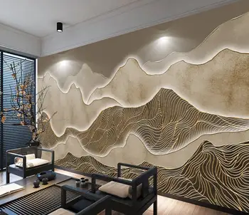 Tinkinti Tapetai Kinų Stiliaus Iškilumo Kraštovaizdžio Tapetai, Sienų Dekoras Sienos Popieriaus Papel Tapiz 3d Para Sumalti